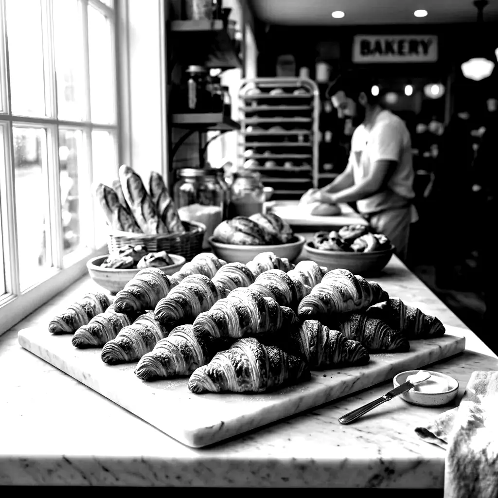 Black and white, contrast +15